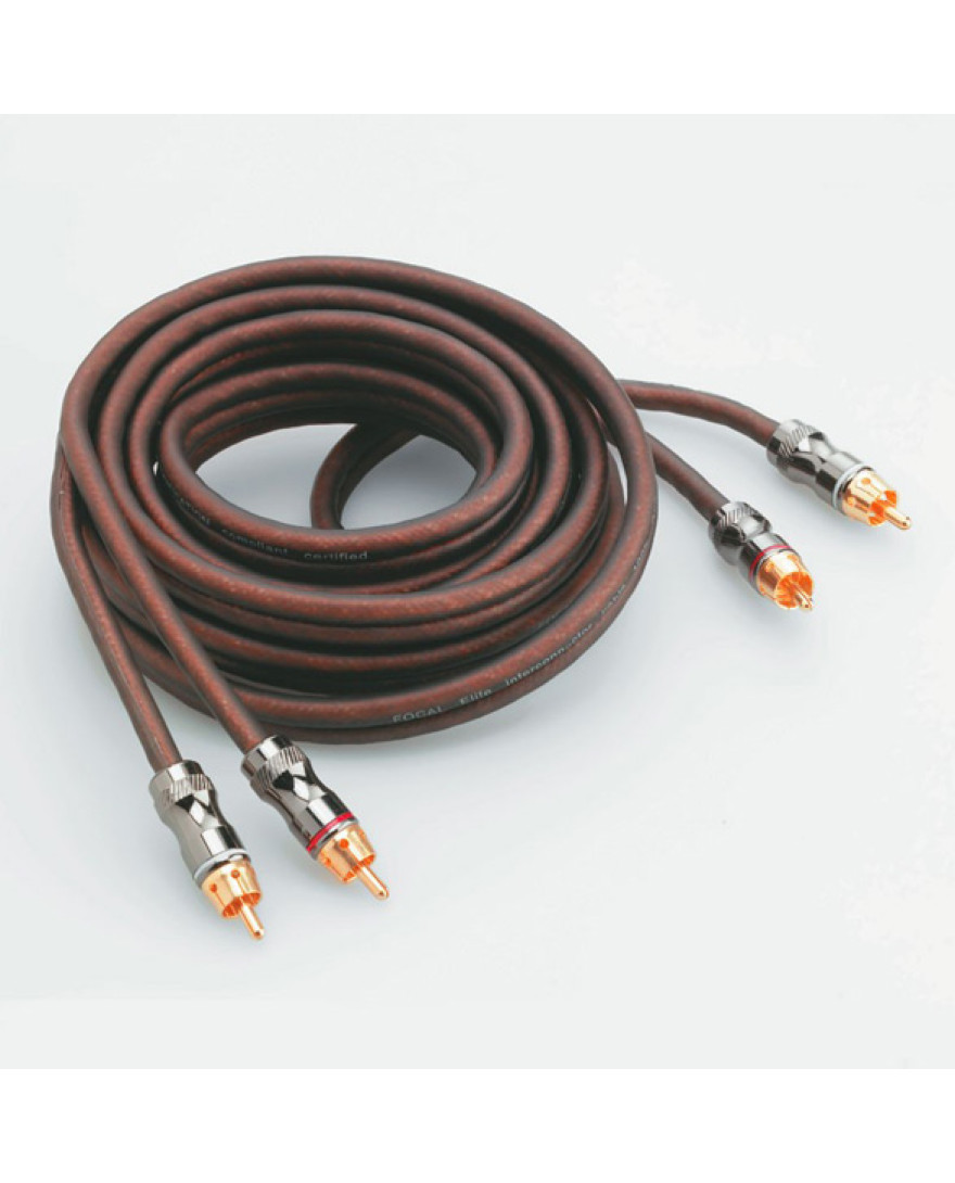 Focal Elite 2-Channel Stereo RCA Stereo Cable 100 cm Triple Shielded